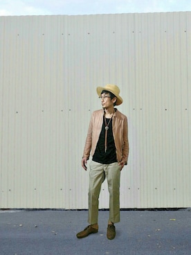 h.s.k.さん（メンズ・176cm）の春コーディネート