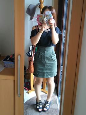 まりちさん（レディース・155cm）の夏コーディネート