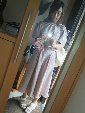 まりちさん(レディース・155cm)の夏コーディネート