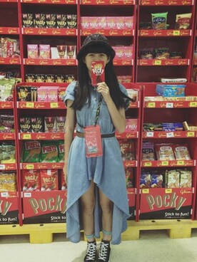 「CANVAS.（キャンバス）のアイテム」を使った、小拗さん（レディース・166cm）の春コーディネート