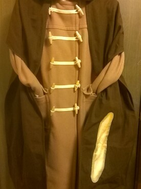 「ロング丈ダッフル」｜「アイテム（ワンピース/ドレス）」を使った、aisさん（レディース・153cm）の春コーディネート