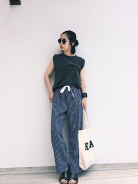 yukikoさん（レディース・155cm）の夏コーディネート