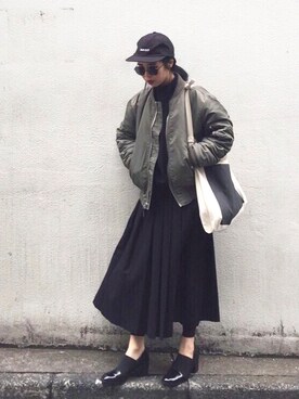 CLANE（クラネ）の「WIDE GORE FLAT SHOES（その他シューズ）」 - WEAR
