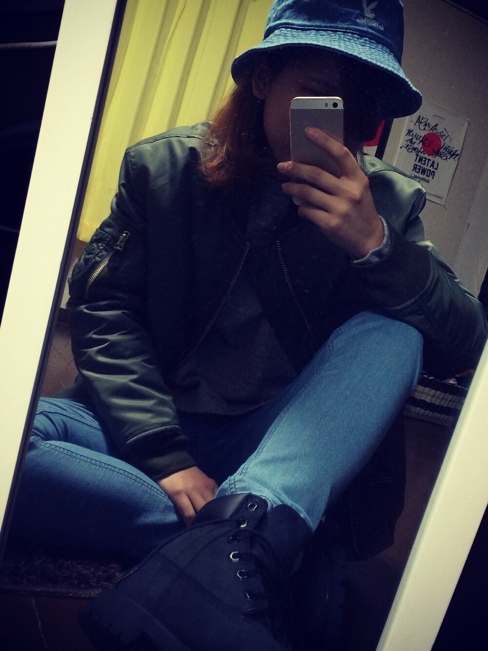 「ginrhymes、moussy、Timberland、LOWRYS FARM」｜「Timberlandのアイテム（ブーツ、ブラック系）」を使った、assaさん（レディース・162cm）の秋コーディネートの1枚目の写真