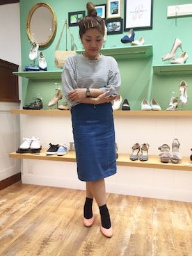 「ソックス×パンプス」｜ORientalTRaffic 五反田東急スクエア店さん（レディース・153cm）の春コーディネート