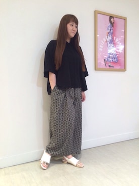 「エナメルシューズ」｜ORientalTRaffic 五反田東急スクエア店さん（レディース・160cm）の夏コーディネート