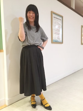 「エナメルシューズ」｜ORientalTRaffic 五反田東急スクエア店さん（レディース・155cm）の秋コーディネート