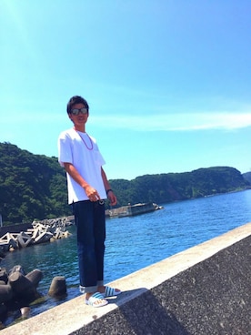 Masashi Fukudaさん(メンズ・176cm)の夏コーディネート