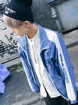 「Ralph Lauren」｜「アイテム（ニットキャップ/ビーニー）」を使った、みずしましょさん（メンズ・172cm）の秋コーディネート