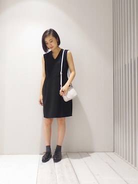 「M/M ATTACHMENT（エムエムアタッチメント）のアイテム（ワンピース/ドレス）」を使った、Shihoさん（レディース・159cm）の春コーディネート