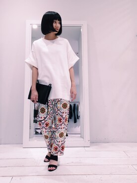 Shihoさん（レディース・159cm）の夏コーディネート