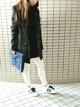 「3rd by VANQUISH（サードバイヴァンキッシュ）のアイテム（その他アウター）」を使った、mamiさん（レディース・155cm）の冬コーディネート