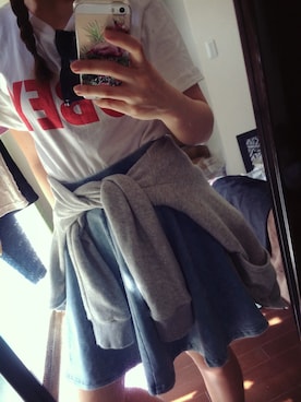 「OBEY」｜「アイテム（バックパック/リュック）」を使った、hareeekoさん（レディース・155cm）の春コーディネート