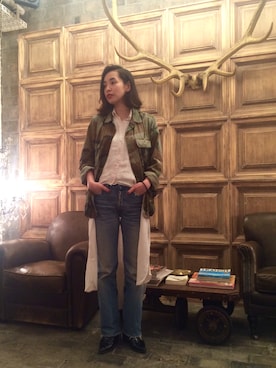 佐々木香奈さん（レディース・163cm）の春コーディネート