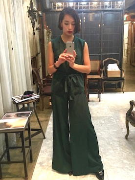 佐々木香奈さん（レディース・163cm）の夏コーディネート