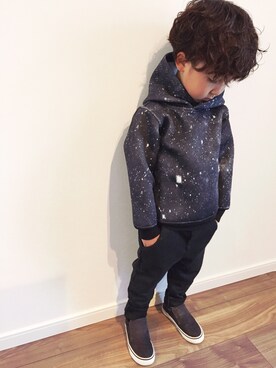 umh.さん（キッズ・100cm）の秋コーディネート