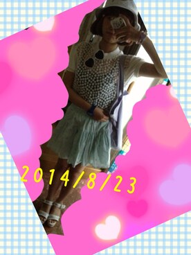 はっちゃん( *癶ω癶*)さん(レディース・162cm)の夏コーディネート