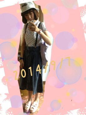 はっちゃん( *癶ω癶*)さん（レディース・162cm）の秋コーディネート