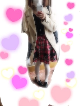 「RANDA」｜「アイテム（その他シューズ）」を使った、はっちゃん( *癶ω癶*)さん（レディース・162cm）の冬コーディネート