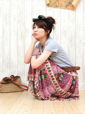 こがっちさん（レディース・163cm）の夏コーディネート