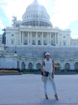 「BRIAN  LICHTENBERG（ブライアンリッテンバーグ）のアイテム」を使った、Abby Love さん（レディース・165cm）の秋コーディネート