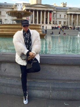 「BRIAN  LICHTENBERG（ブライアンリッテンバーグ）のアイテム」を使った、Abby Love さん（レディース・165cm）の秋コーディネート