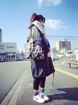 「MONKI」｜cccfallさん（レディース・164cm）の冬コーディネート