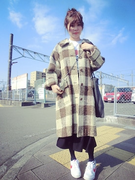 「MONKI」｜cccfallさん（レディース・164cm）の冬コーディネート