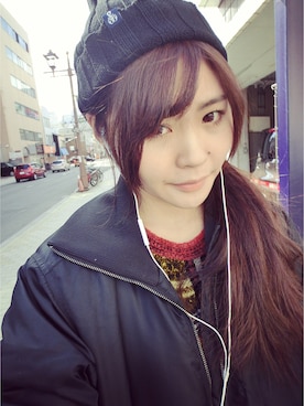 「MONKI」｜cccfallさん（レディース・164cm）の冬コーディネート