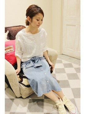 tsugumiさん（レディース・160cm）の春コーディネート