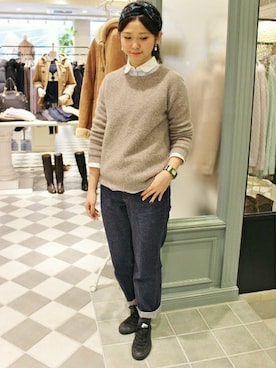 tsugumiさん（レディース・160cm）の秋コーディネート