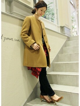 tsugumiさん（レディース・160cm）の冬コーディネート