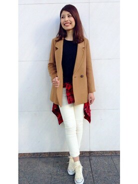 tsugumiさん（レディース・171cm）の冬コーディネート