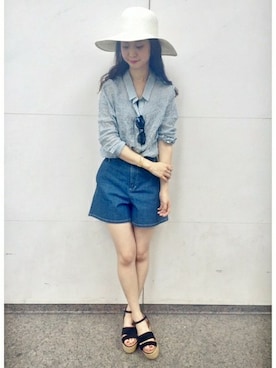 tsugumiさん(レディース・160cm)の夏コーディネート