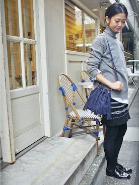 tsugumiさん（レディース・160cm）の冬コーディネート