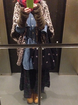 あーるゆーさん（レディース・164cm）の冬コーディネート