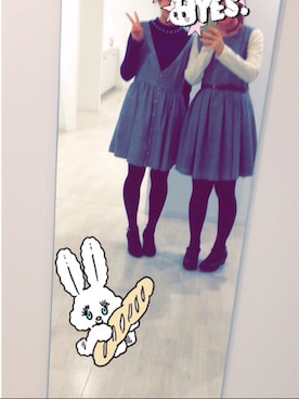 「外苑前」｜nanaさん（レディース・155cm）の秋コーディネート