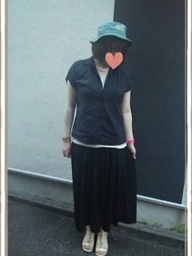 「アーノルドパーマー」｜「アイテム（その他）」を使った、みーさん（レディース・163cm）の夏コーディネート