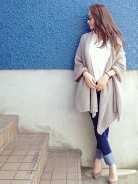 「TOCOPACIFIC（トコパシフィック）のアイテム」を使った、shino◡̈*❤︎さん（レディース・154cm）の秋コーディネート