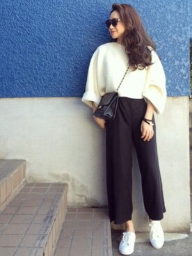 shino◡̈*❤︎さん（レディース・154cm）の冬コーディネート