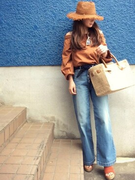 「SEE BY CHLOE（シーバイクロエ）のアイテム」を使った、shino◡̈*❤︎さん（レディース・154cm）の春コーディネート