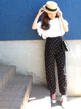 shino◡̈*❤︎さん(レディース・154cm)の春コーディネート