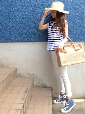 shino◡̈*❤︎さん(レディース・154cm)の夏コーディネート