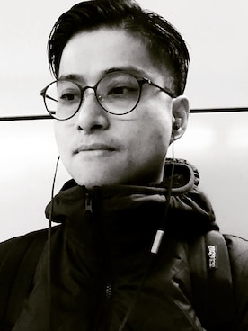 「H&M（エイチ・アンド・エム）のアイテム（ジャケット/アウター）」を使った、Ray Chauさん（メンズ・180cm・20代）の冬コーディネート