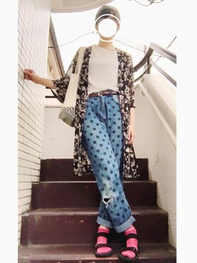 かのさん（レディース・165cm）の夏コーディネート