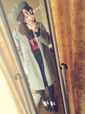 ユズルさん（レディース・151cm）の冬コーディネート