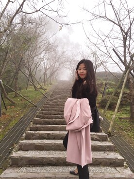 「nantou」｜YI-YUAN ,LINさん（レディース・160cm）の冬コーディネート