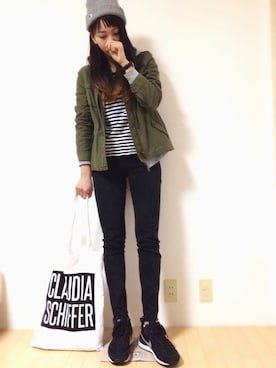 かりんさん（レディース・166cm）の春コーディネート