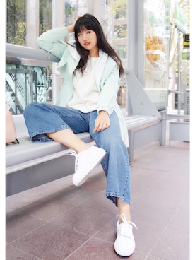 大脸猫小呱纸是个爱看妹纸的大叔さんのコーディネート