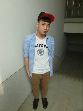 ZongHan さん（メンズ・173cm）の夏コーディネート